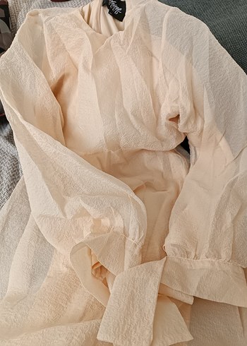 s Beden Suud Somon Elbise Şalıyla beraber