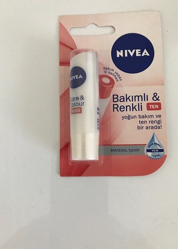 NIVEA Bakımlı ve Renkli Dudak Balmı Ten