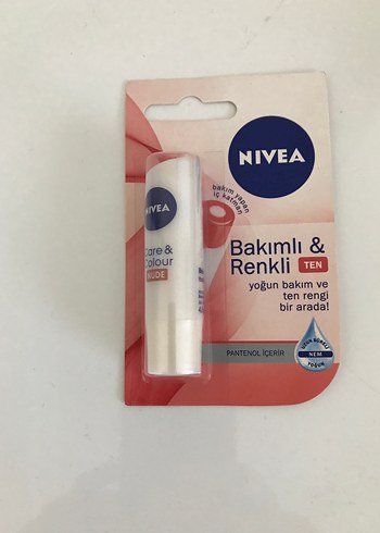 Nivea NIVEA Bakımlı ve Renkli Dudak Balmı Ten