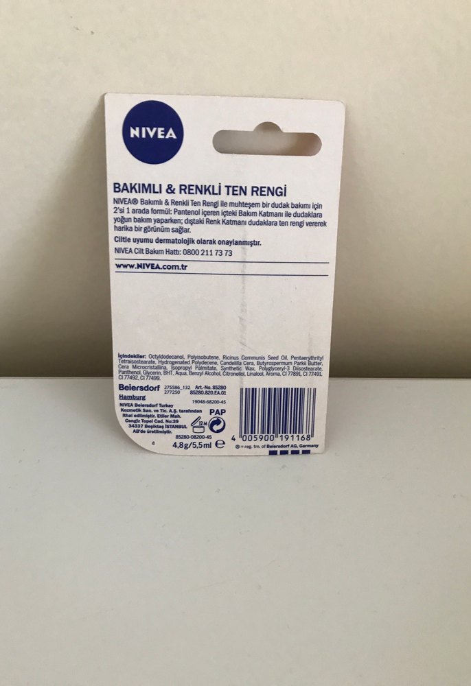 NIVEA Bakımlı ve Renkli Dudak Balmı Ten - Görsel 5