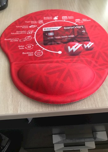 Renkli Kırmızı Mouse Pad Banvo - Görsel 5