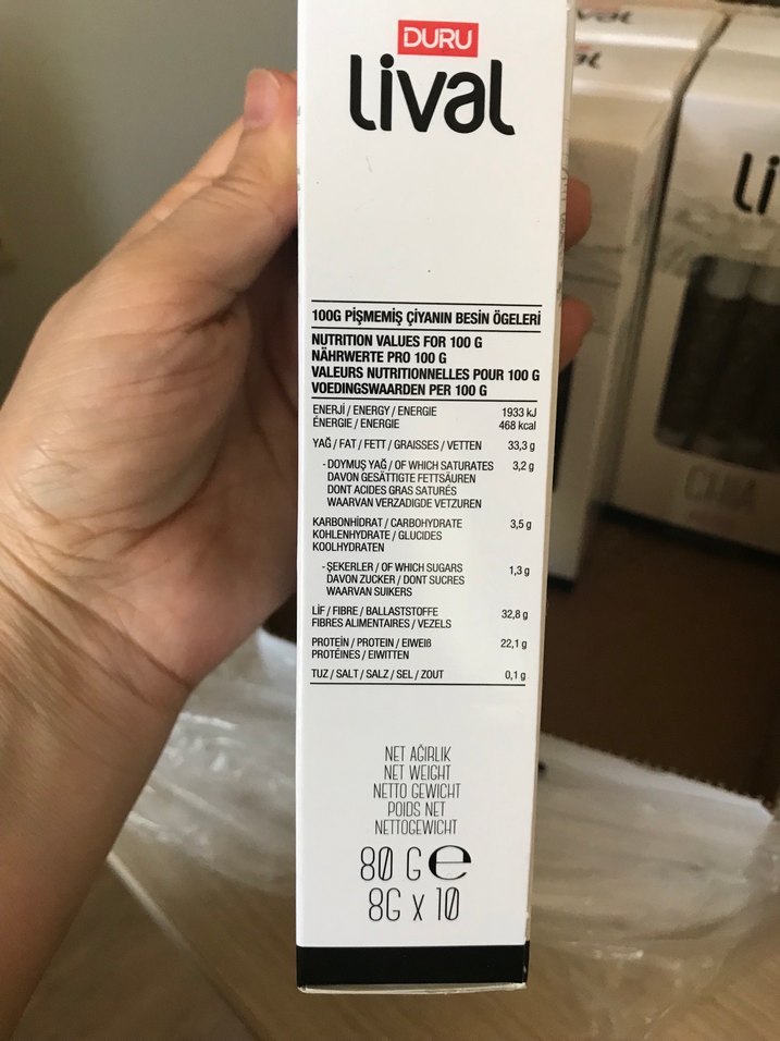 Duru Çiya Chia Tohumlu 80g x 10 Adet - Görsel 4