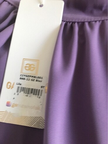 Lila şık bluz yeni etiket abiye - Görsel 12