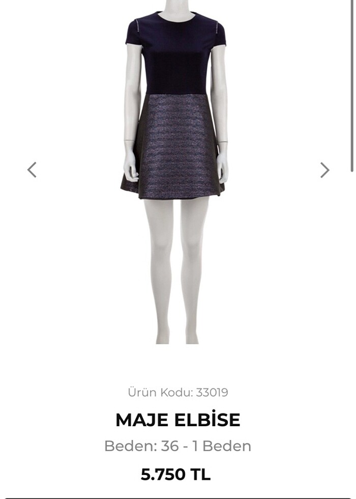 maje elbise - Görsel 3