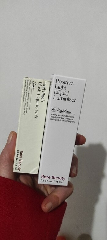 Rare Beauty Hope Allık & Enlighten Highlighter 
