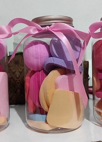 Kavanoz toplu makyaj süngeri - Görsel 6