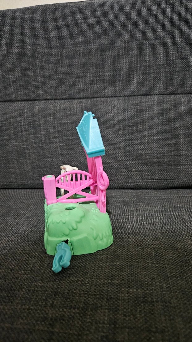 Pastel Pembe Çiftlik Oyuncak Seti - Görsel 2