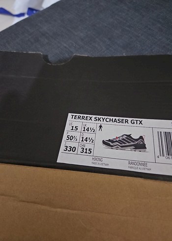 Mavi Gri Outdoor Erkek Ayakkabı Velcro - Görsel 6