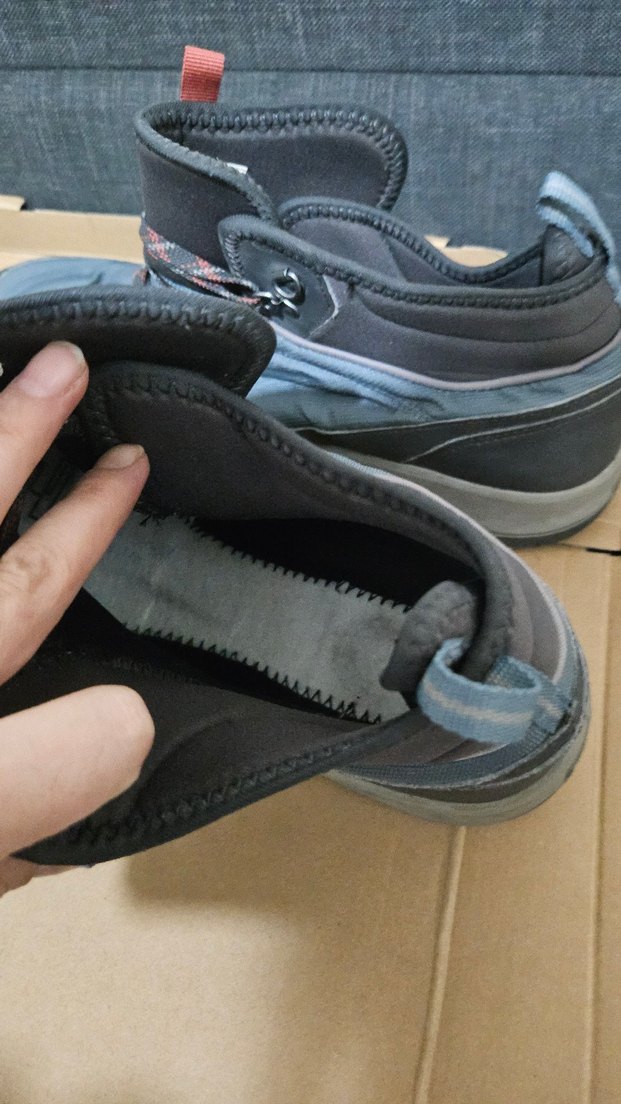 Mavi Gri Outdoor Erkek Ayakkabı Velcro - Görsel 5