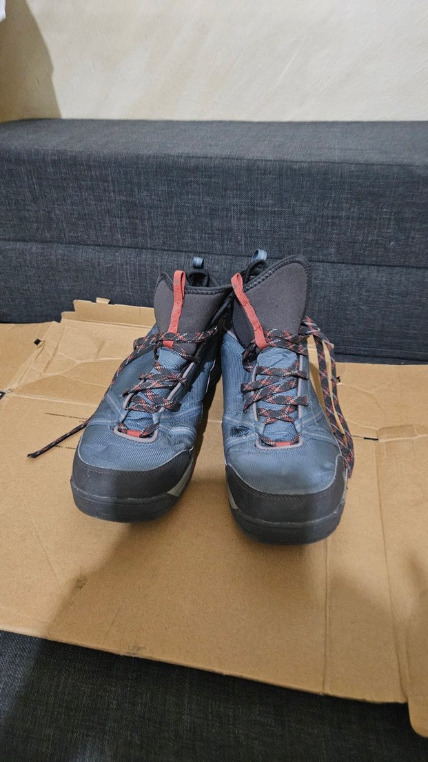 Mavi Gri Outdoor Erkek Ayakkabı Velcro - Görsel 3