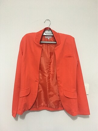 Nar çiçeği blazer ceket yeni