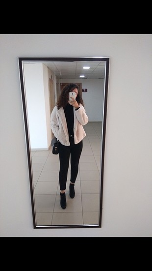 Zara beyaz sahte kürk
