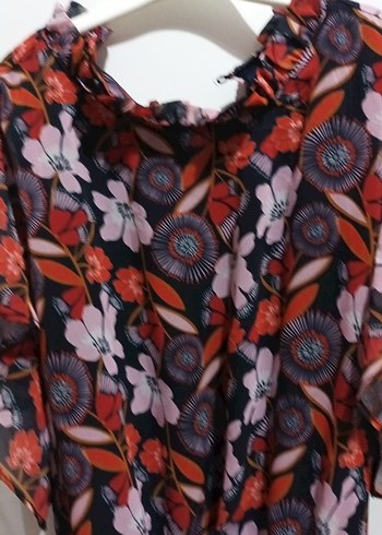 Trendyol Çiçek Desenli Kadın elbise - Görsel 2