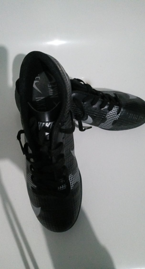 Siyah Bağcıklı Erkek Futbol Ayakkabısı - Görsel 2