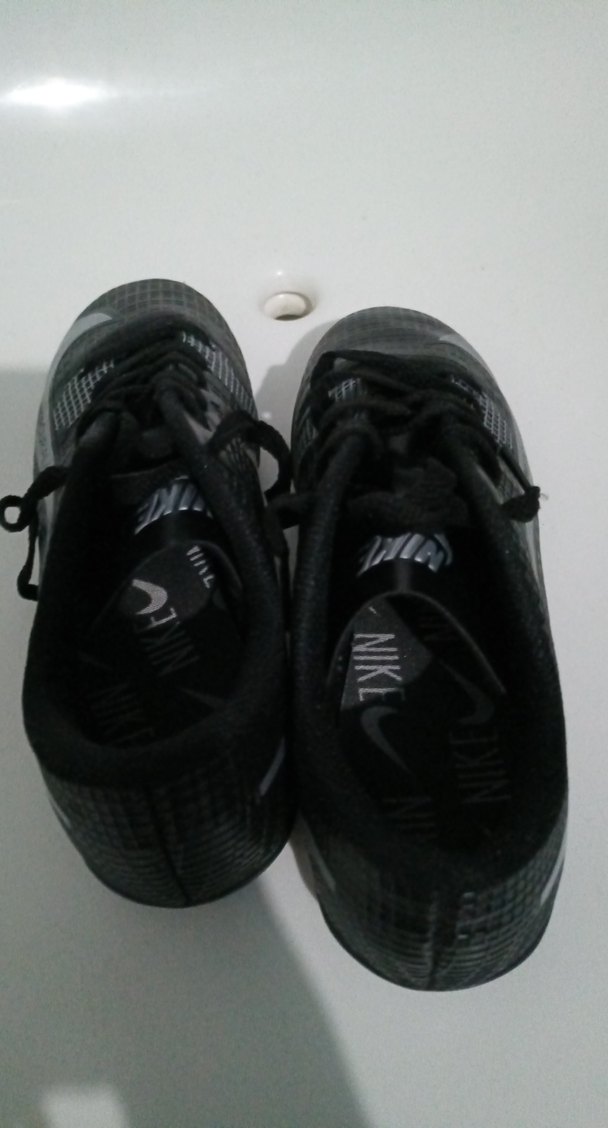 Siyah Bağcıklı Erkek Futbol Ayakkabısı - Görsel 4