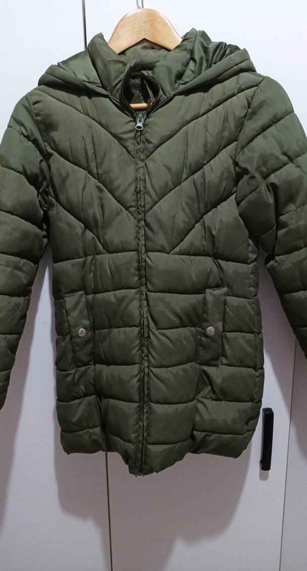 mango haki uzun çocuk Mont - Görsel 2