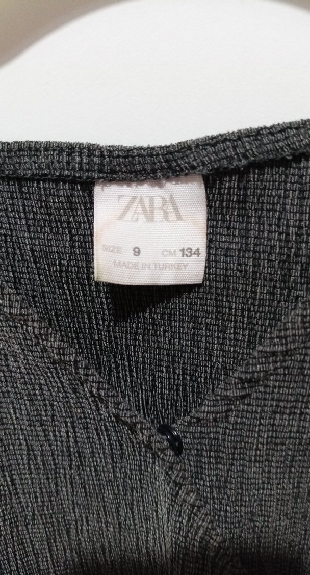 Zara Gri çocuk tulum - Görsel 3