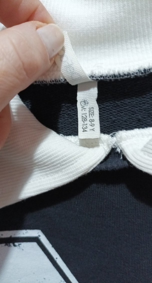 Manhattan Baskılı Gri Uzun Kollu Sweatshirt elbise - Görsel 4