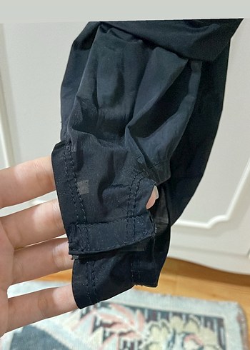 Siyah Drapeli Strappy Kadın zıbın - Görsel 3