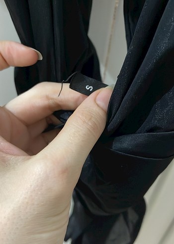 Siyah Drapeli Strappy Kadın zıbın - Görsel 2