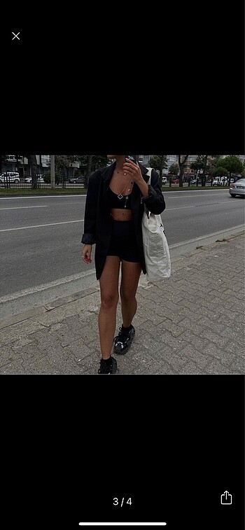 oxxo Siyah blazer ceket