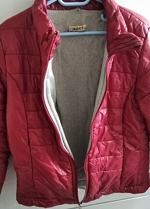 40 Beden bordo Renk Bayan mont
