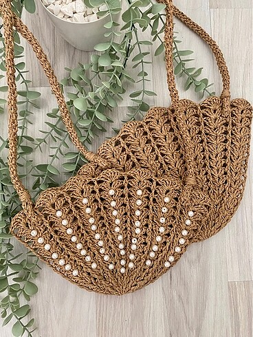 H&M Hasır çanta