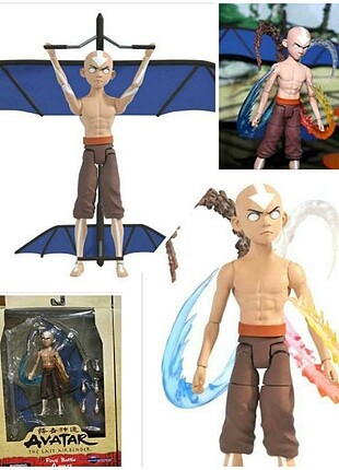 AVATAR Aang Final Diamond sellect figür.eklemli planörlü . yedek