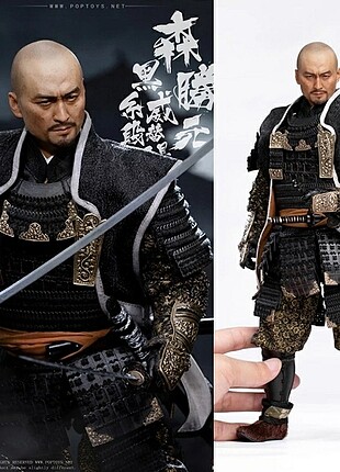 Beden Pop Toy Last Samurai Katsumoto Delux 1/6 Action figür Delux vers
