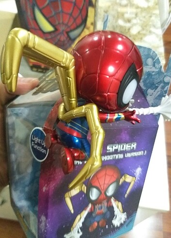 Beden cosbaby hot toys infinity war iron spider lightning dual web sho