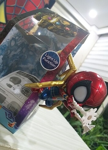 Beden Renk cosbaby hot toys infinity war iron spider lightning dual web sho