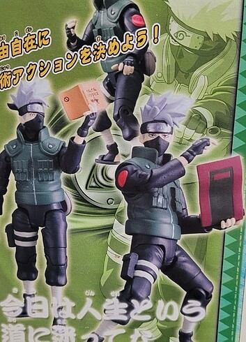  Sh atası kakashi bandai figür 15cm tomarlı orjinal