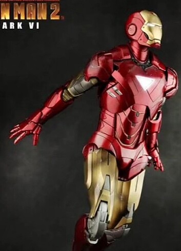  Hottoys Ironman 2 Mark 6 Damaged Figür