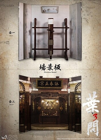 Enterbay Yipman 1/6 Delux Donnie Yen Action Figür 30cm