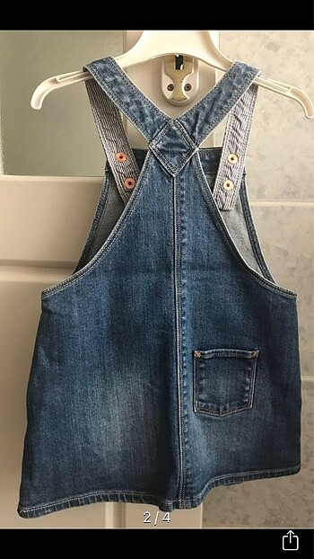 H&M H&M kız bebek kot tulum