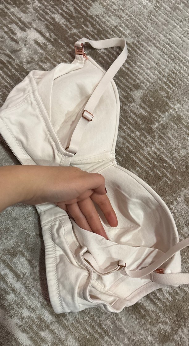 Beyaz emzirme Sütyeni - Görsel 4