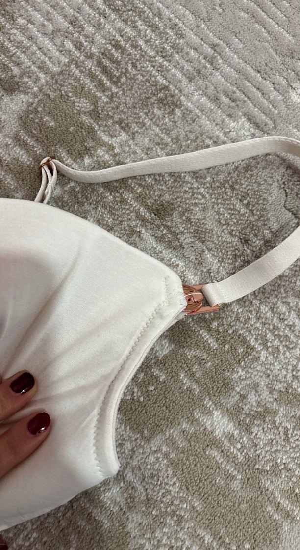 Beyaz emzirme Sütyeni - Görsel 2