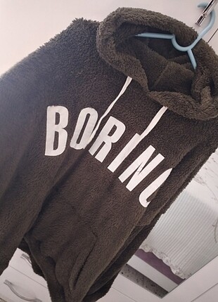 Peluş swetshirt