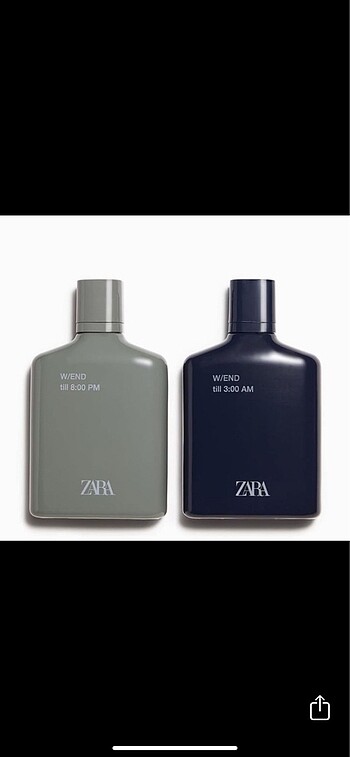 Zara erkek parfümü