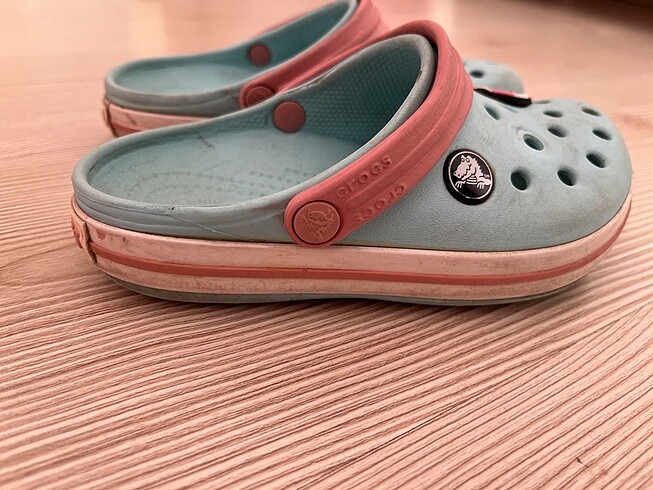 29 Beden turkuaz Renk Orjinal crocs çocuk