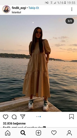uzun elbise