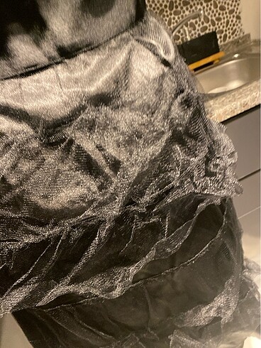 strapless gece elbisesi yılbaşı - Görsel 4