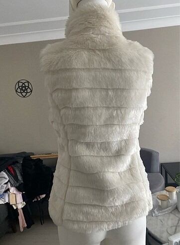 Bershka peluş hırka - Görsel 6