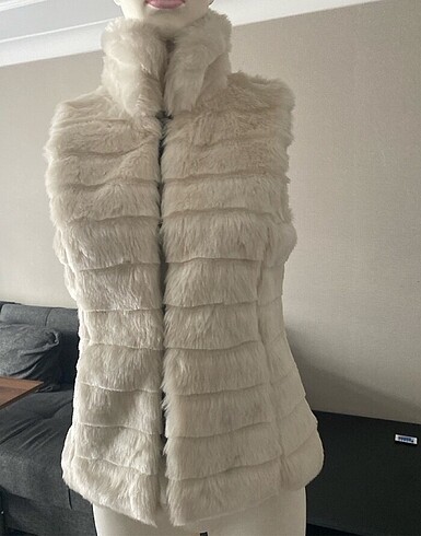 Bershka peluş hırka - Görsel 9