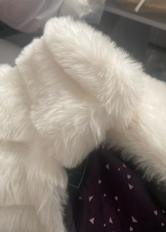 Bershka peluş hırka - Görsel 2