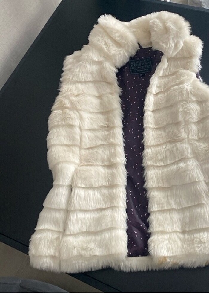 Bershka peluş hırka - Görsel 5