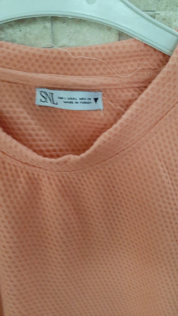 Pembe Kadın Uzun Kollu Basic Kazak - Görsel 2