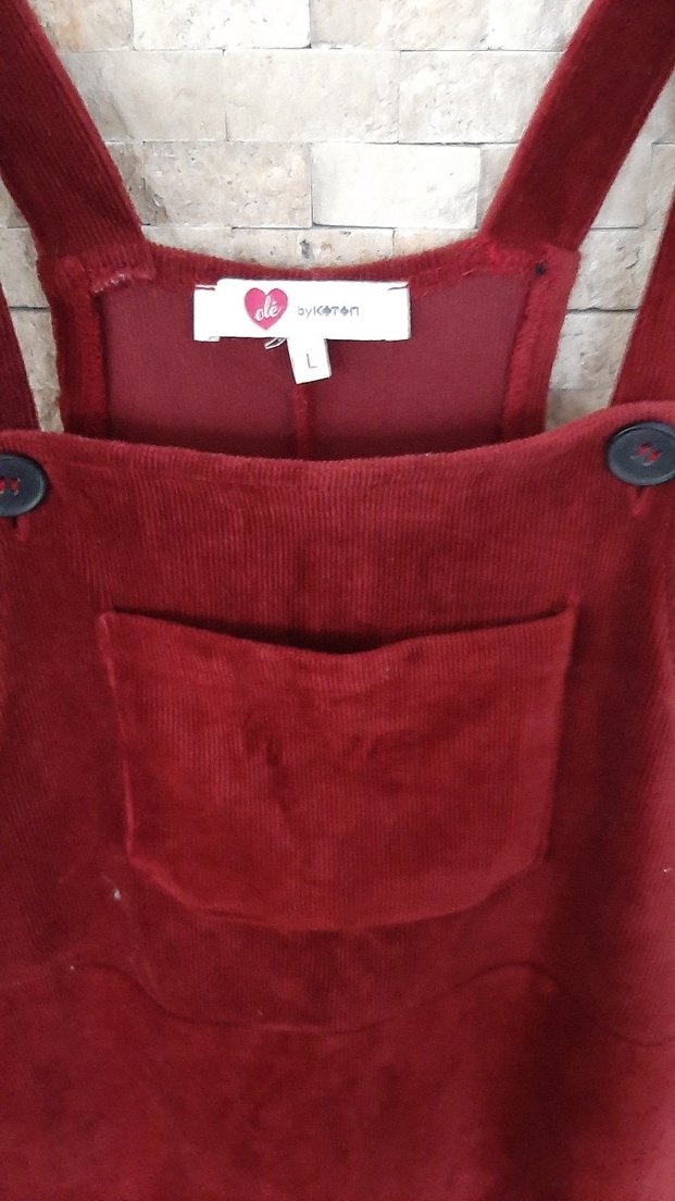 kadife bahçivan etek - Görsel 2