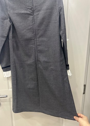 Gri Kadın günlük elbise - Görsel 7