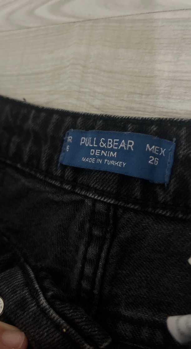 Siyah Payetli Nakışlı Kadın Kot Pantolon - Görsel 2